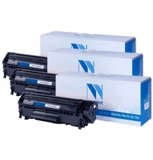 Картридж NVP совместимый NV-Q2612A/NV-FX-10/703-SET3 универсальные для HP/Canon LaserJet 3015/ 3030/ 1012/ 1010/ 1015/ 3020/ 1020/ 1022/ 1022N/ 1022NW/ 1018/ 3050/ 3052/ 3055/ 1018/ 3050Z/ Fax L95/ i-