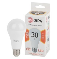 ЭРА Б0048015 Лампочка светодиодная STD LED A65-30W-827-E27 E27 / Е27 30Вт груша теплый белый свет 
