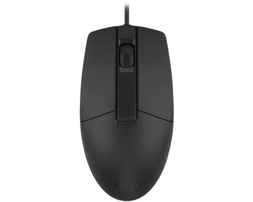 [Мышь] Мышь проводная A4Tech OP-335S black (USB, оптическая, 1200dpi, 3but, silent) (OP-335S)