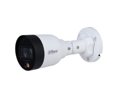 [Видеонаблюдение] DAHUA DH-IPC-HFW1439SP-A-LED-0280B-S4 Уличная цилиндрическая IP-видеокамера FullColor 4Мп, 1/3” CMOS, объектив 2.8мм, микрофон, LED 30м, IP67, металл