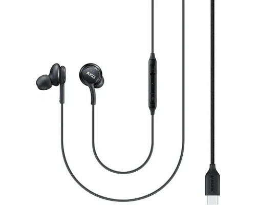 [Аксессуар] Наушники Samsung EO-IC100, USB Type-C, вкладыши, черный [eo-ic100bbegru]