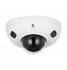 DAHUA DH-IPC-HDBW3441FP-AS-0210B-S2 Уличная мини-купольная IP-видеокамера 4Мп, 1/3” CMOS, объектив 2.1мм, видеоаналитика, микрофон, ИК 30м, IP67, IK10, металл