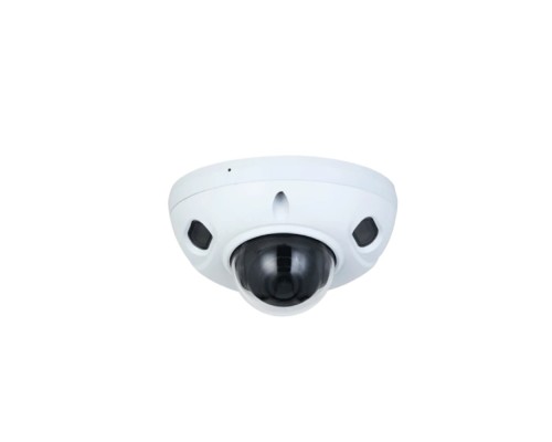 [Видеонаблюдение] DAHUA DH-IPC-HDBW3441FP-AS-0280B-S2 Уличная мини-купольная IP-видеокамера 4Мп, 1/3” CMOS, объектив 2.8мм, видеоаналитика, микрофон, ИК 30м, IP67, IK10, металл