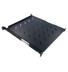 5bites Полка-слайдер выдвижная CS200-800B для сетевого шкафа D=800 / 483*450*1U / 19” / BLACK
