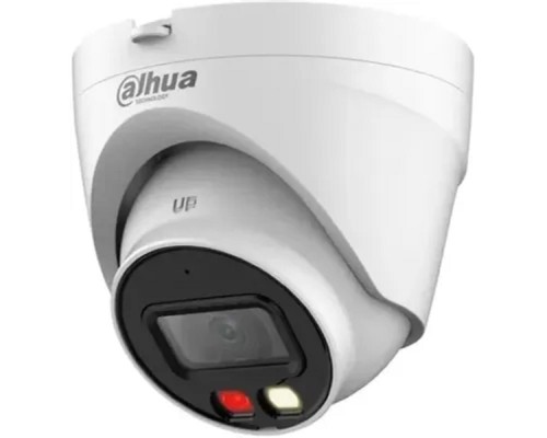 [Видеонаблюдение] DAHUA DH-IPC-HDW1239VP-A-IL-0280B Уличная турельная IP-видеокамера SmartDualLight 2Мп, 1/2.8” CMOS, объектив 2.8мм, обнаружение людей, микрофон, ИК 30м, LED 20м, IP67, металл