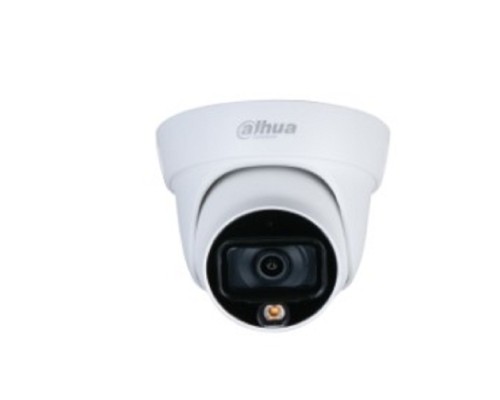 [Видеонаблюдение] DAHUA DH-IPC-HDW1239TP-A-LED-0360B-S5 Уличная турельная IP-видеокамера FullColor 2Мп, 1/2.8” CMOS, объектив 3.6мм, микрофон, LED 30м, IP67, металл