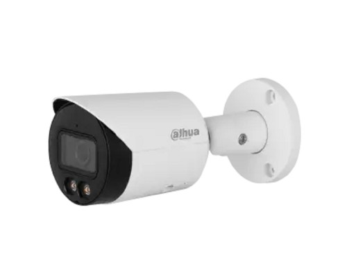 [Видеонаблюдение] DAHUA DH-IPC-HFW2249SP-S-LED-0280B Уличная цилиндрическая IP-видеокамера FullColor 2Мп, 1/2.8” CMOS, объектив 2.8мм, видеоаналитика, микрофон, LED 30м, IP67, металл