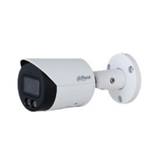 DAHUA DH-IPC-HFW2249SP-S-LED-0360B Уличная цилиндрическая IP-видеокамера FullColor 2Мп, 1/2.8” CMOS, объектив 3.6мм, видеоаналитика, микрофон, LED 30м, IP67, металл