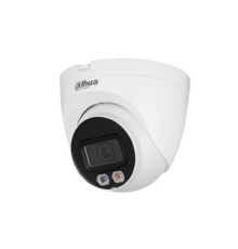 DAHUA DH-IPC-HDW2249TP-S-LED-0360B Уличная турельная IP-видеокамера FullColor 2Мп, 1/2.8” CMOS, объектив 3.6мм, видеоаналитика, микрофон, LED 30м, IP67, металл/пластик