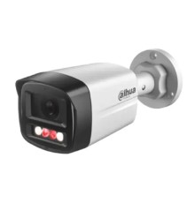 DAHUA DH-IPC-HFW1439TL1P-A-IL-0360B Уличная цилиндрическая IP-видеокамера SmartDualLight 4Мп, 1/2.9” CMOS, объектив 3.6мм, обнаружение людей, микрофон, ИК 30м, LED 20м, IP67, металл/пластик