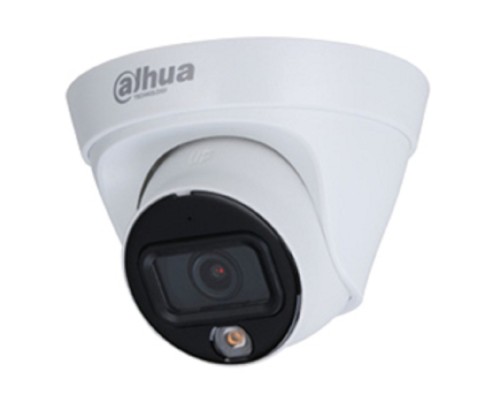 [Видеонаблюдение] DAHUA DH-IPC-HDW1439TP-A-LED-0360B-S4 Уличная турельная IP-видеокамера FullColor 4Мп, 1/3” CMOS, объектив 3.6мм, микрофон, LED 30м, IP67, металл