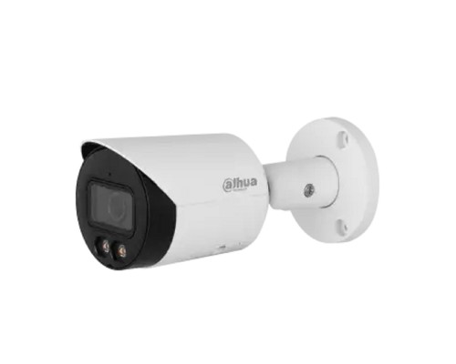 [Видеонаблюдение] DAHUA DH-IPC-HFW2449SP-S-LED-0360B Уличная цилиндрическая IP-видеокамера FullColor 4Мп, 1/2.9” CMOS, объектив 3.6мм, видеоаналитика, микрофон, LED 30м, IP67, металл