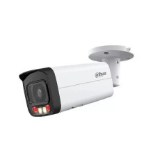 DAHUA DH-IPC-HFW2849TP-AS-IL-0600B Уличная цилиндрическая IP-видеокамера SmartDualLight 8Мп, 1/2.7” CMOS, объектив 6.0мм, видеоаналитика, микрофон, ИК 60м, LED 50м, IP67, металл
