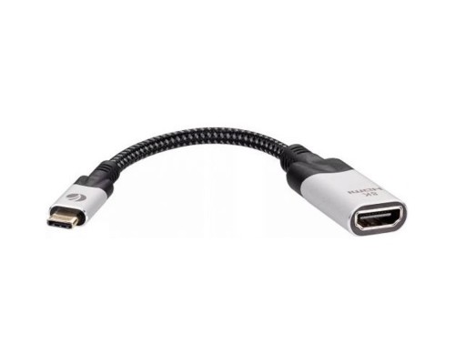 [кабели] Vcom Адаптер USB 3.1 Type-Cm --> HDMI A(f) 8K@60Hz, 0.15m ,Alum ,VCOM <CU423MV-8K>