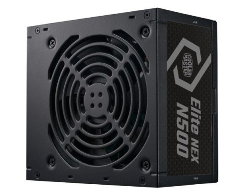 [Блок питания] Блок питания 500 Ватт/ Power Supply Cooler Master Elite NEX N500, 500W, ATX, 120mm, 5xSATA, 2xPCI-E(6+2), 3xMolex, APFC, EU Cable (MPW-5001-ACBN-BEU)