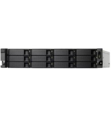 Полка расширения сетевого хранилища без дисков/ SMB QNAP TL-R1200C-RP USB 3.2 Gen 2 Type-C JBOD storage enclosure, 12-tray 3,5