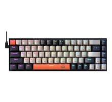 Redragon Механическая клавиатура Ryze Проводная,RGB, красные свичи [71342]