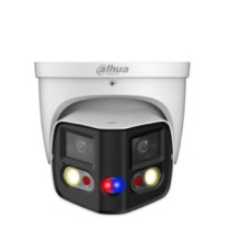 DAHUA DH-IPC-PDW3849P-A180-E2-AS-PV-0280B Уличная купольная IP-видеокамера DUO с ИИ и активным сдерживанием 2x 4Мп, 1/2.7” CMOS, моторизованный объектив 2.8мм, видеоаналитика, ИК 25м, LED 20м