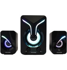 MICROLAB U270 Phenix черный {5 Вт + 3 Вт x2, Гармонические искажения: < 0,5% (1 Вт 1 кГц), Частотная характеристика: 20 Гц - 20 кГц, Чувствительность: 1000 мВ, Соотношение сигнал/шум: > 85 дБ, Раздел}