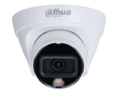 [Видеонаблюдение] DAHUA DH-IPC-HDW1239T1P-LED-0360B-S5 Уличная турельная IP-видеокамера FullColor 2Мп, 1/2.8” CMOS, объектив 3.6мм, LED 15м, IP67, пластик