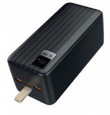 Perfeo Powerbank WATERFALL 50000 mAh/LED дисплей/PD + QC 3.0/Type-C/2 USB/Выход: 5A, max 22.5W/Black (PF_D0186)