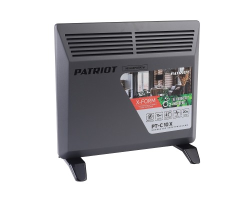 [Тепловые пушки] Конвектор электрический Patriot PT-C 10 X [633307302] { 1000 Вт }