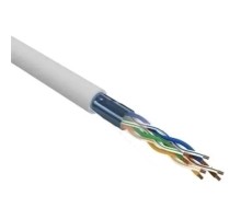 Rexant (02-0025 ) Кабель витая пара F/UTP, CAT 5e, PVC, 4х2х0,52 мм, 24AWG, INDOOR, SOLID, серый, 305 м PRO