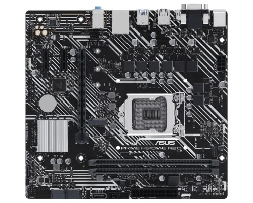 [Материнская плата] ASUS PRIME H510M-E R2.0 (Socket 1200, mATX, 2xDDR4(64GB), DP/VGA/HDMI, 1xPCIe 4.0x16/2xPCIe 3.0, 1xLAN, 4xSATA 6Gb/s, 1xM.2, 4xUSB 3.2, 2xUSB 2.0, 2xPS/2)