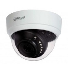 DAHUA DH-HAC-D1A21P-0360B Купольная HDCVI-видеокамера 2Мп, 1/2.7” CMOS, объектив 3.6мм, ИК-подсветка до 20м, корпус: пластик