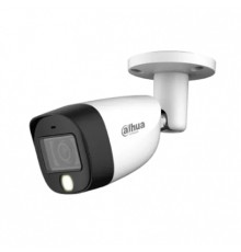 DAHUA DH-HAC-HFW1200CMP-IL-A-0360B-S6 Уличная цилиндрическая HDCVI-видеокамера с интеллектуальной двойной подсветкой 2Мп, объектив 3.6мм, ИК 20м, LED 20м, IP67, корпус: металл