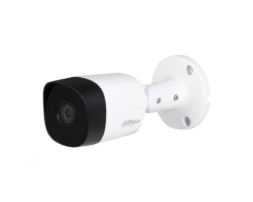 [Видеонаблюдение] DAHUA DH-HAC-B2A51P-0280B-S2 Уличная цилиндрическая HDCVI-видеокамера 5Мп, 1/2.7” CMOS, объектив 2.8мм, ИК 20м, IP67, корпус: металл