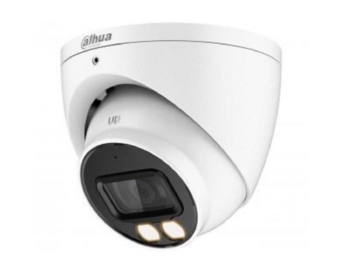 [Видеонаблюдение] DAHUA DH-HAC-HDW1801TP-IL-A-0360B-S2 Уличная турельная HDCVI-видеокамера с интеллектуальной двойной подсветкой 8Мп, объектив 3.6мм, ИК 40м, LED 40м, IP67, корпус: металл