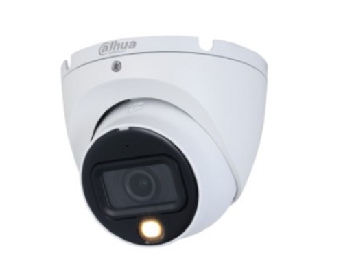 [Видеонаблюдение] DAHUA DH-HAC-HDW1500TLMP-IL-A-0360B-S2 Уличная турельная HDCVI-видеокамера с интеллектуальной двойной подсветкой 5Мп, объектив 3.6мм, ИК 20м, LED 20м, IP67, корпус: металл