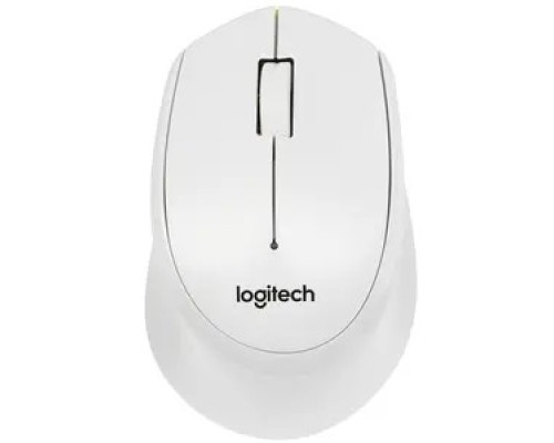 [Мышь] Мышь беспроводная Logitech M330 Silent Plus White (белая, оптическая, 1000dpi, 2.4 GHz/USB-ресивер, бесшумная, под правую руку) (арт. 910-004926, M/N: M-R0051 / C-U0010)