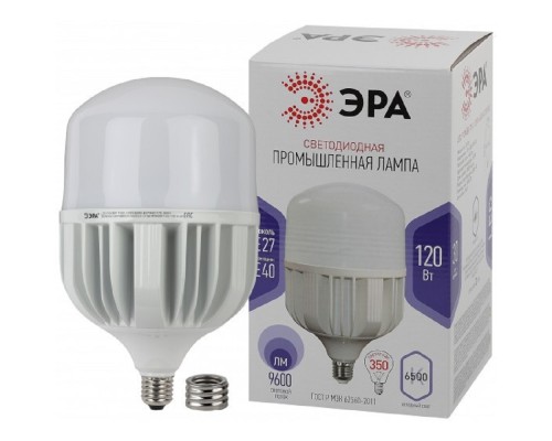[ЭРА Светодиодные лампы] ЭРА Б0049104 Лампа светодиодная STD LED POWER T160-120W-6500-E27/E40 Е27 / Е40 120 Вт колокол холодный дневной свет 5056396236696