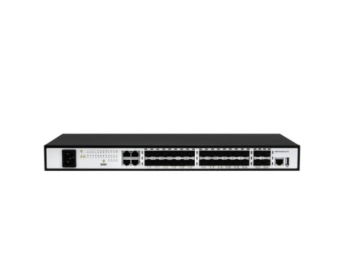 [Сетевое оборудование] SNR SNR-S5210G-24FX Управляемый коммутатор уровня 2+, 20 портов 100/1000Base-X SFP, 4 Combo порта GE, 4 порта 1/10G SFP+