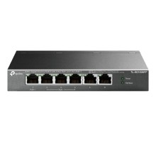 TP-Link TL-SG1006PP Настольный коммутатор с 6 гигабитными портами (3 порта PoE+, 1 порт PoE++)